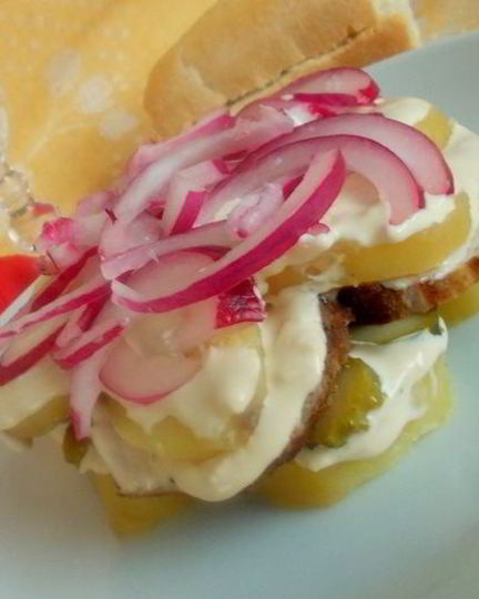 Рецепт мужского салата с мясом