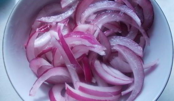 мужской салат с мясом