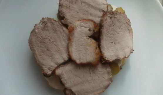 мужской салат с мясом