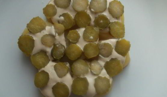 мужской салат с мясом