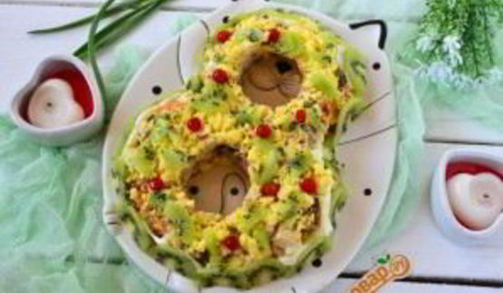 очень вкусный салат на 8 марта