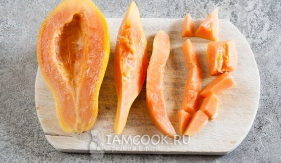 постный салат с ананасом