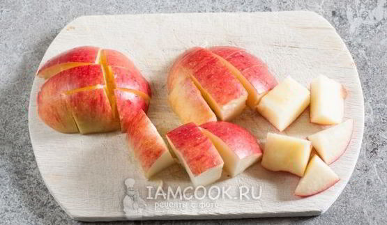 постный салат с ананасом