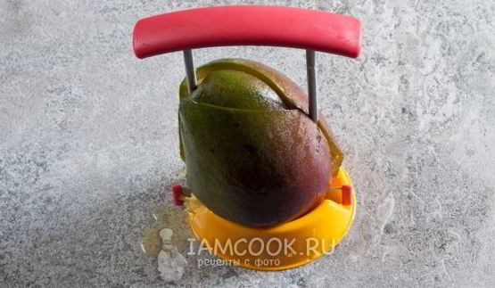 постный салат с ананасом