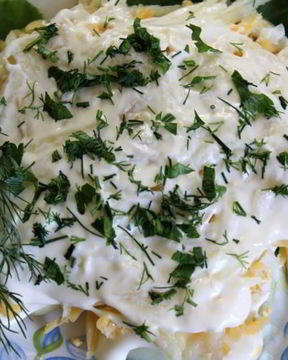 Праздничный салат Красотка