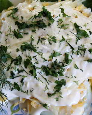 Праздничный салат Красотка