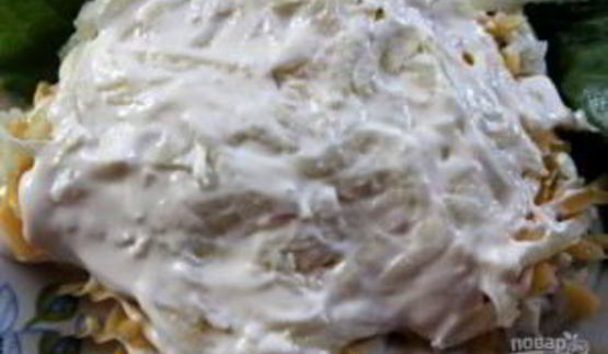 праздничный салат красотка