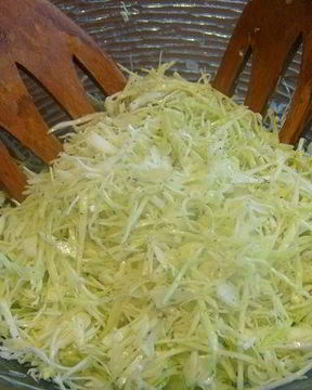 Простой салат из капусты