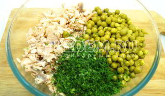 рыбный салат