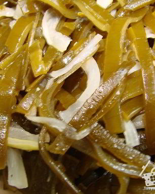 Салат Дальневосточный из свежемороженой морской капусты