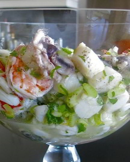 Рецепт салата дары моря