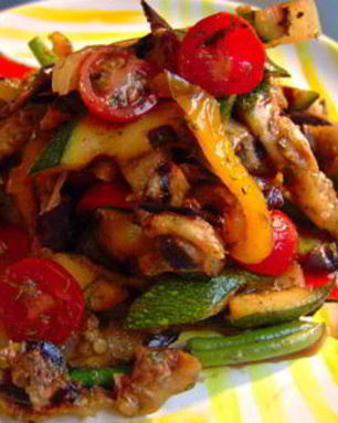 Салат-гриль