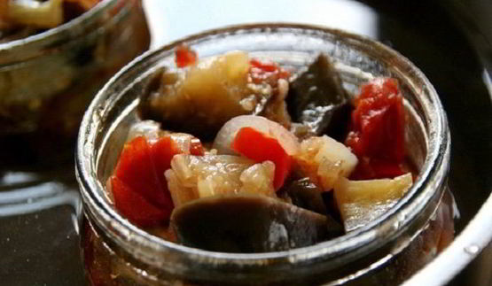 салат из баклажанов на зиму