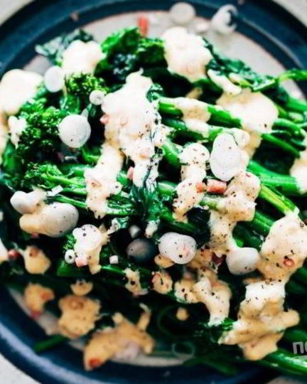 Рецепт салата из брокколи и стручковой фасоли