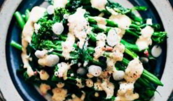 салат из брокколи и стручковой фасоли