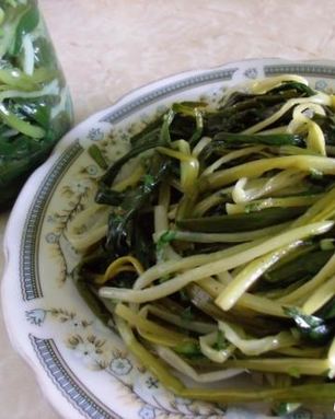 Салат из черемши