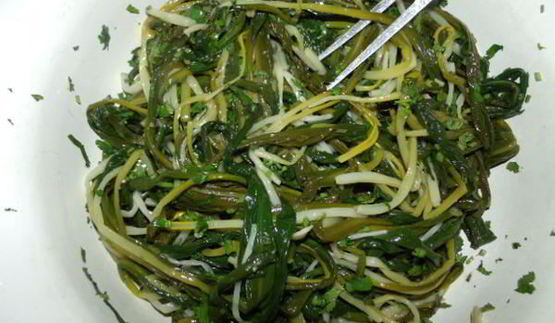 салат из черемши