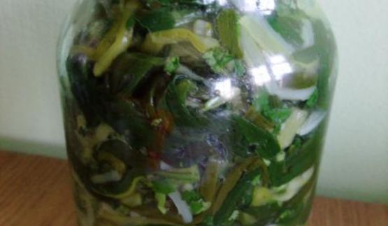 салат из черемши