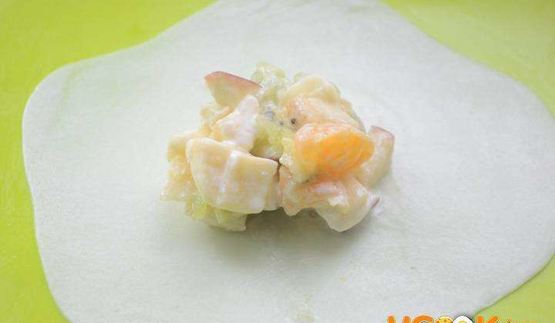 салат из фруктов