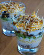 Салат из курицы и чернослива