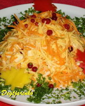 Салат из овощей Бабье лето