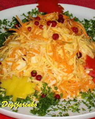 Салат из овощей Бабье лето