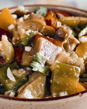 Салат из печеных овощей