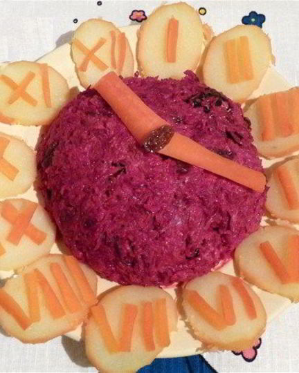 Рецепт салата из свеклы и чернослива