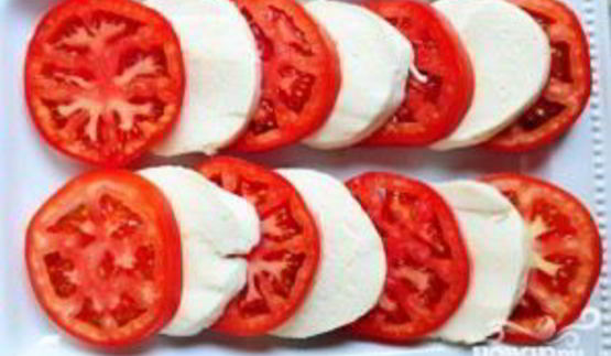 салат капрезе