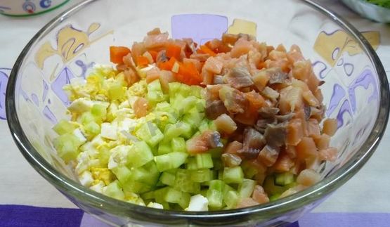 салат лагуна