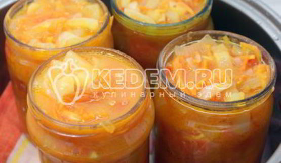 салат лето в банке