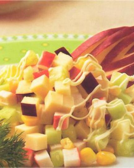 Рецепт салата лилия