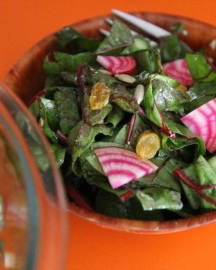 Рецепт салата мангольд