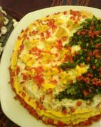 Салат Новогодний фейерверк