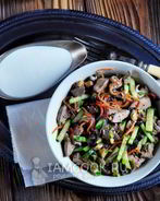 Салат Обжорка с печенью