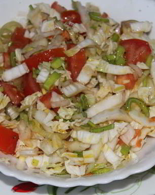 Салат Очень легкий овощной