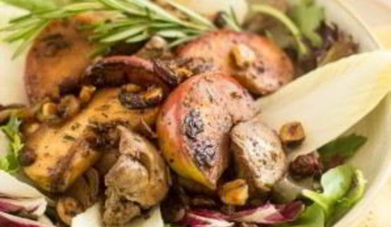 салат печеночный