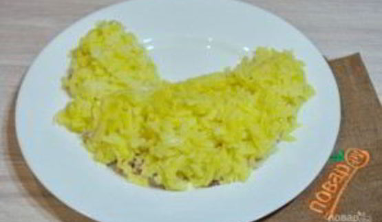 салат петух на новый год