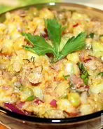 Салат с анчоусами