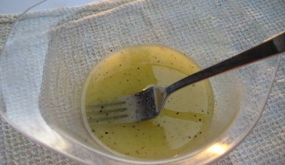 салат с фенхелем и голубым сыром