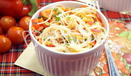 салат с фунчозой и курицей ля-минор