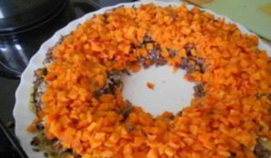 салат с говядиной гранатовый браслет