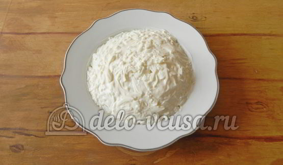 салат с грибами и сыром