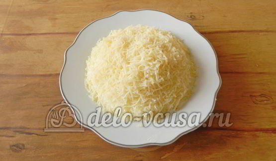 салат с грибами и сыром