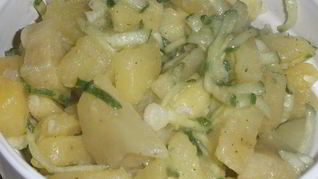 Салат с картошкой