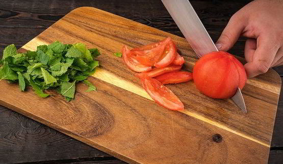 салат с козьим сыром, фасолью и сладким перцем