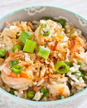 Салат с креветками и мандаринами