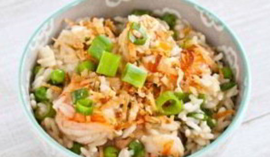 салат с креветками и мандаринами