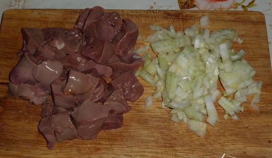 салат с куриной печенью новогодний экспресс