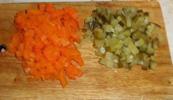 салат с куриной печенью новогодний экспресс